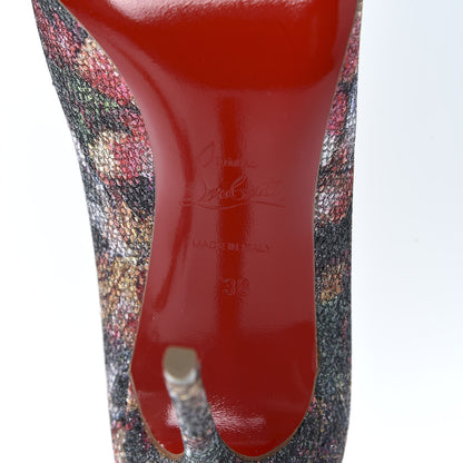 Christian Louboutin Glitter Pigalle Follies 100 Pumps 36 Multi 8 of 8