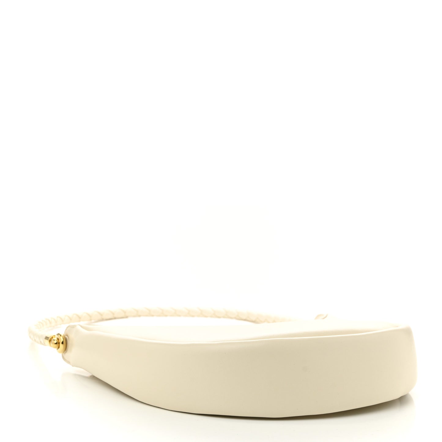 Smooth Calfskin Hula Hoop Shoulder Bag Sea Salt