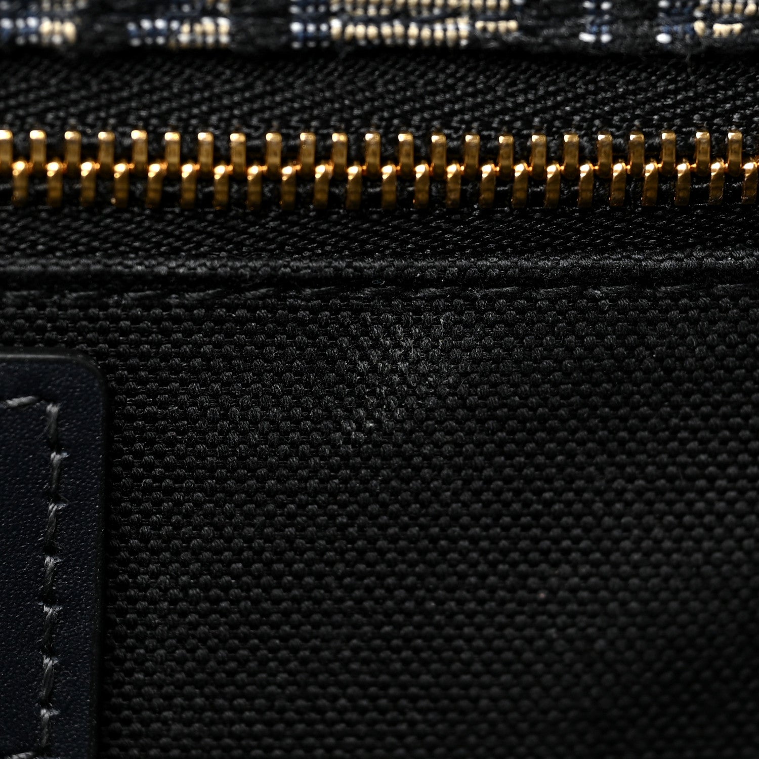 Christian Dior Oblique 30 Montaigne Chain Flap Bag Blue 9 of 10