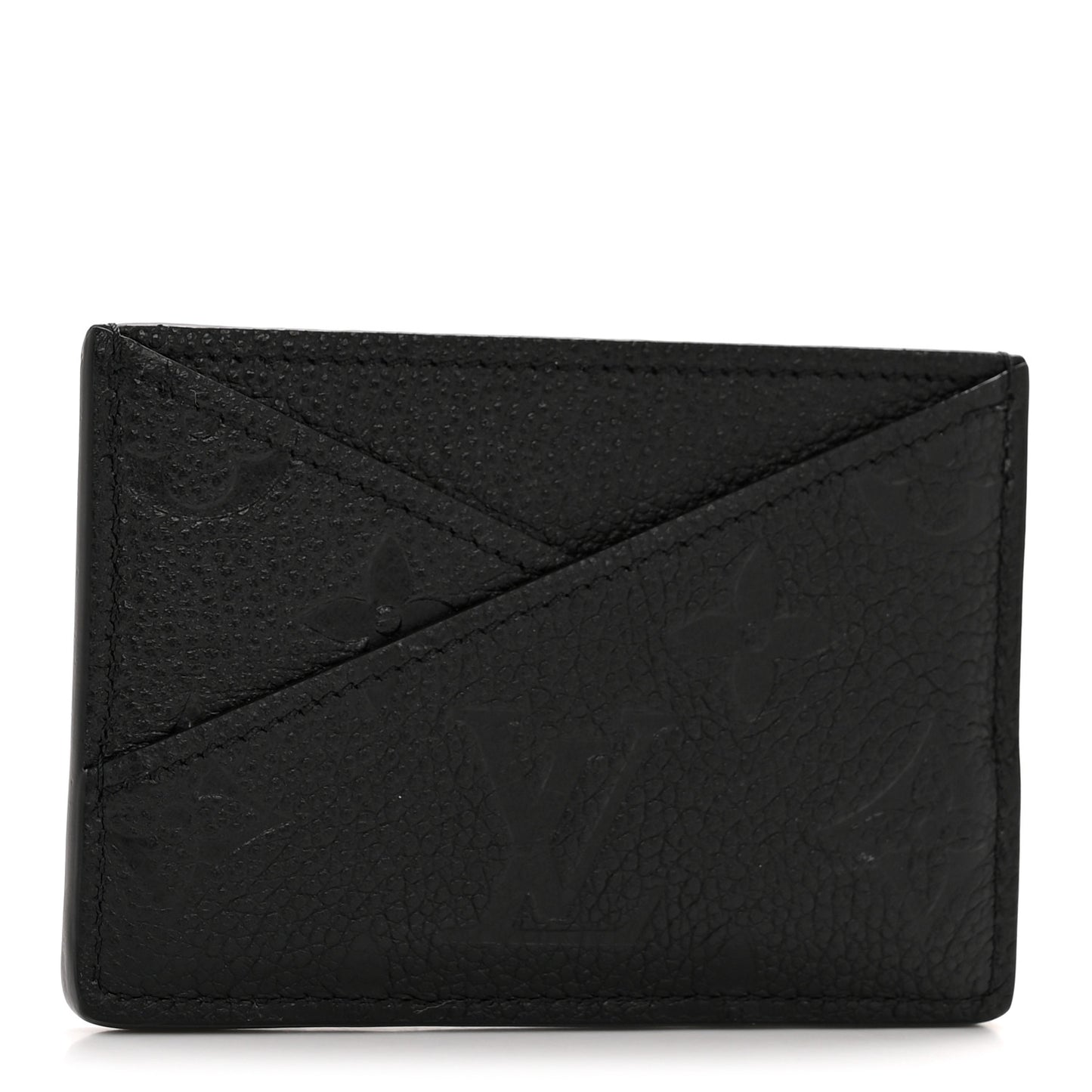 Empreinte Criss Cross Card Holder Black