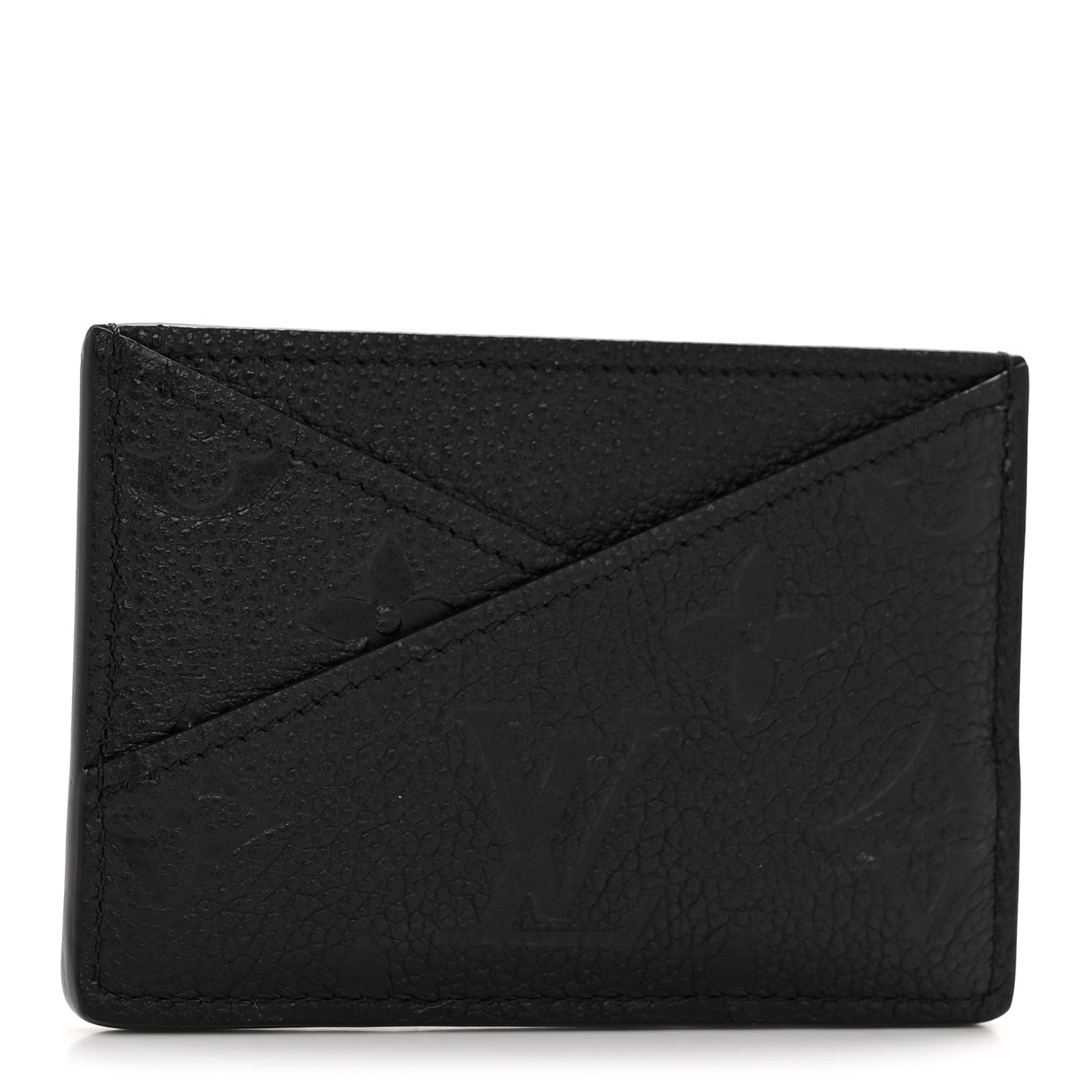 Louis Vuitton Empreinte Criss Cross Card Holder Black 3 of 8