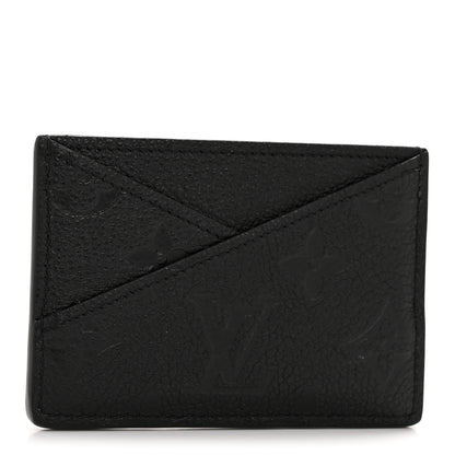 Louis Vuitton Empreinte Criss Cross Card Holder Black 3 of 8