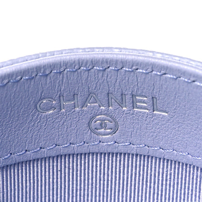 Chanel Caviar Quilted Card Holder Light Purple 6 of 10