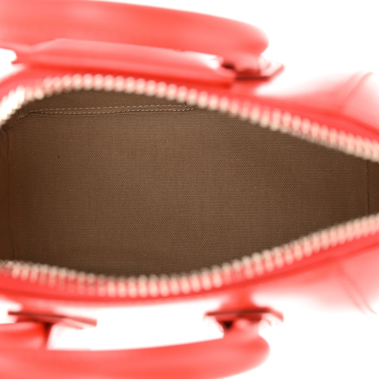 Shiny Lord Calfskin Mini Antigona Red