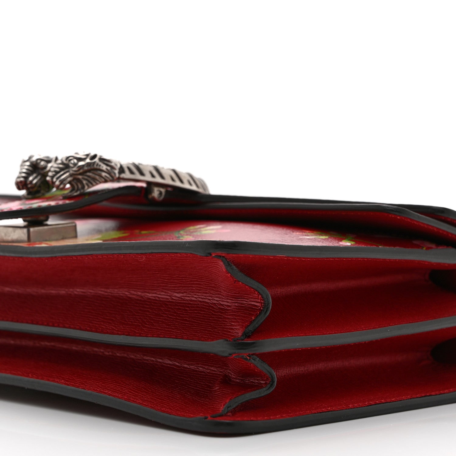 Gucci Calfskin Blooms Print Small Dionysus Shoulder Bag Romantic Cherry Multicolor 11 of 11