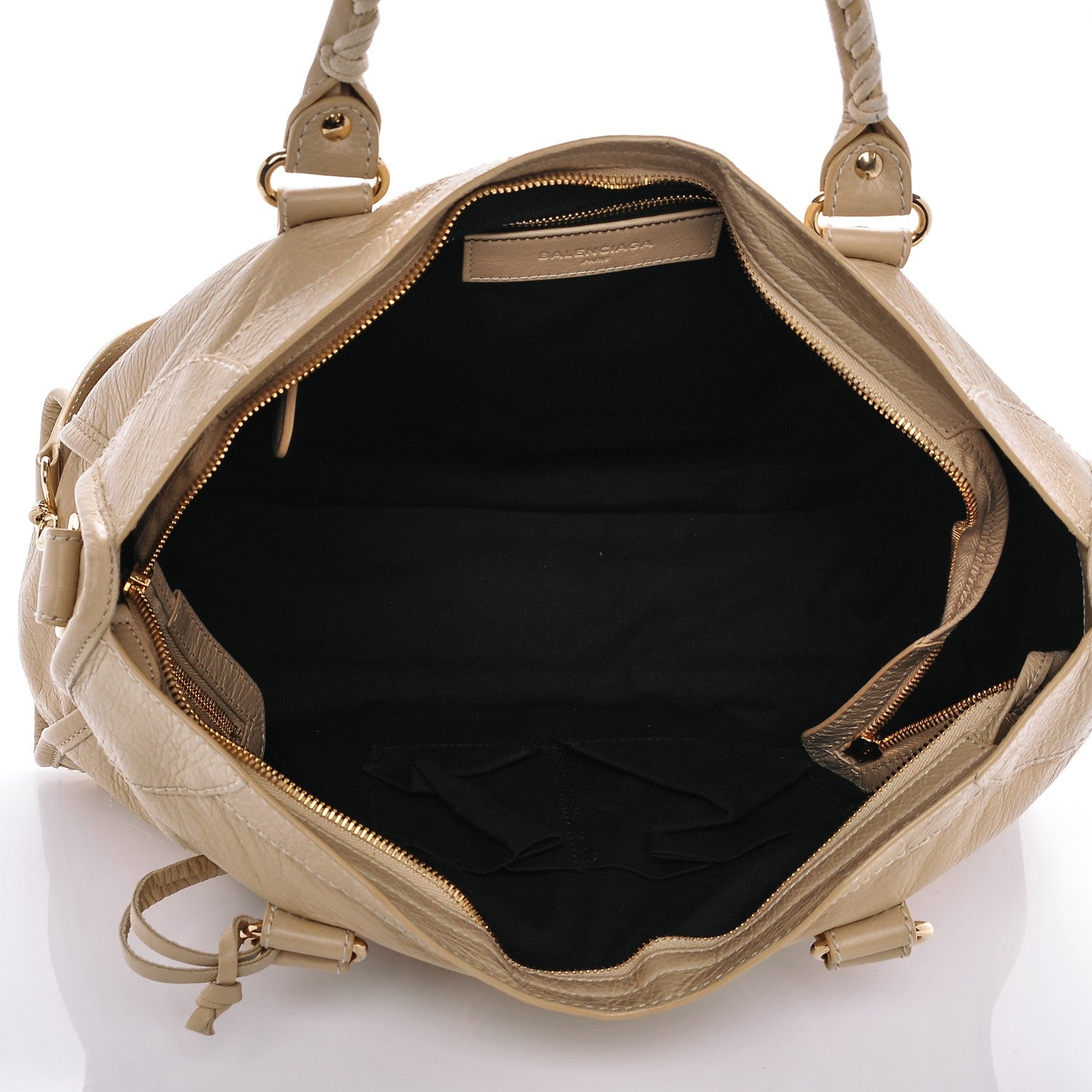 Balenciaga Agneau Giant 12 Gold Hardware City Beige Oryx 5 of 6