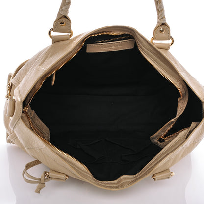 Balenciaga Agneau Giant 12 Gold Hardware City Beige Oryx 5 of 6