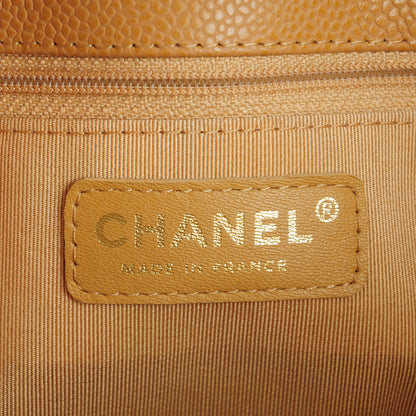 Chanel Caviar Quilted Petit Shopping Tote PST Beige 6 of 7