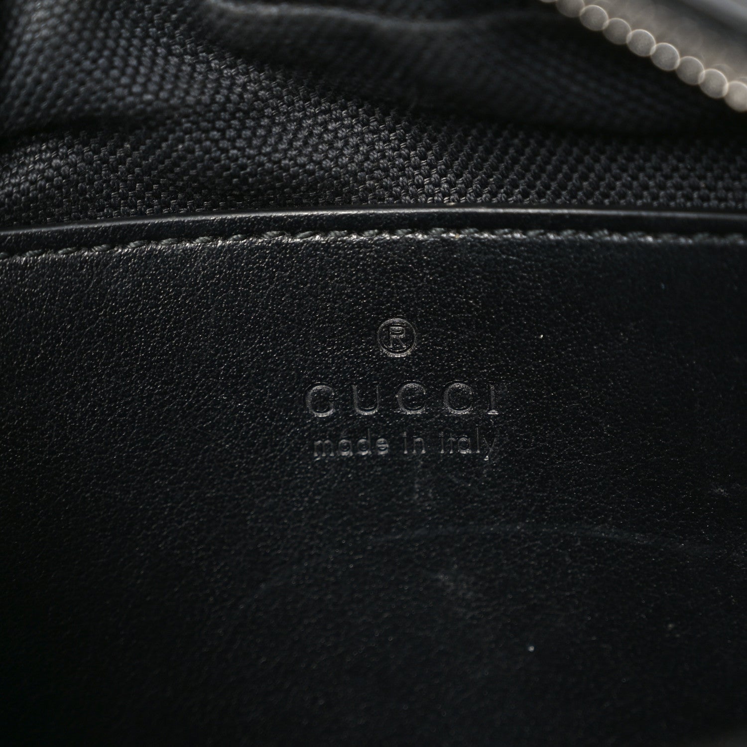 Gucci Calfskin Matelasse Monochrome Small GG Marmont Chain Shoulder Bag Black 6 of 11