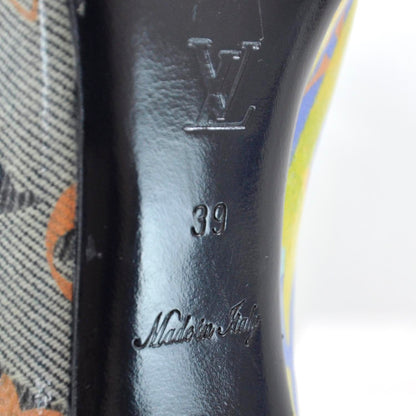 Louis Vuitton Monogram Pulp Flash Pulp Heels 39 6 of 6