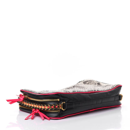 Stella McCartney Eco Python Double Zip Camera Bag Chalk Pink 3 of 5