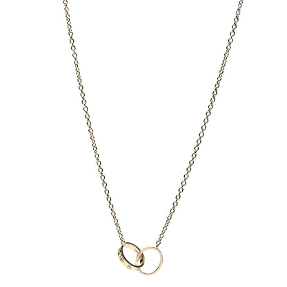 Cartier 18K Yellow Gold Interlocking LOVE Necklace 1 of 5