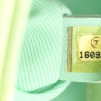 Chanel Patent Quilted Large Just Mademoiselle Bowling Bag Light Green 8 of 12