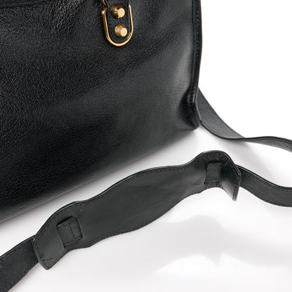 Balenciaga Chevre Gold Metallic Edge Hardware S City Black 12 of 13