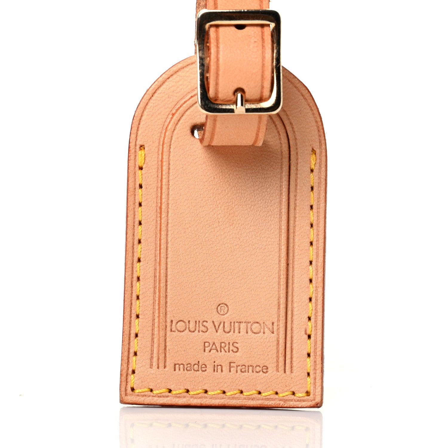 Louis Vuitton Vachetta Luggage Tag 3 of 5