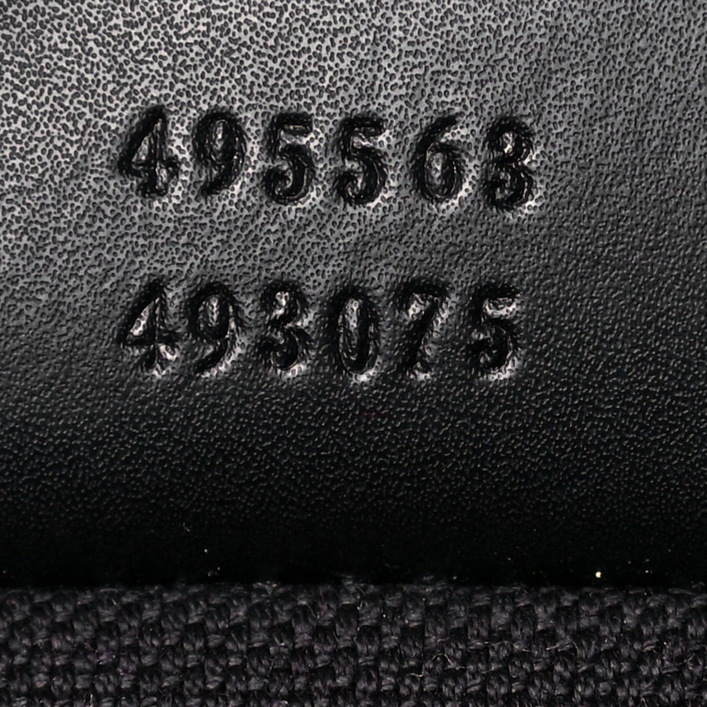 Soft GG Supreme Monogram Appia Calfskin Web Double Buckle Backpack Black