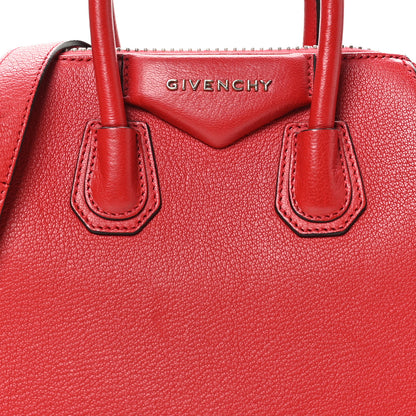 Givenchy Sugar Goatskin Mini Antigona Bright Red 8 of 11