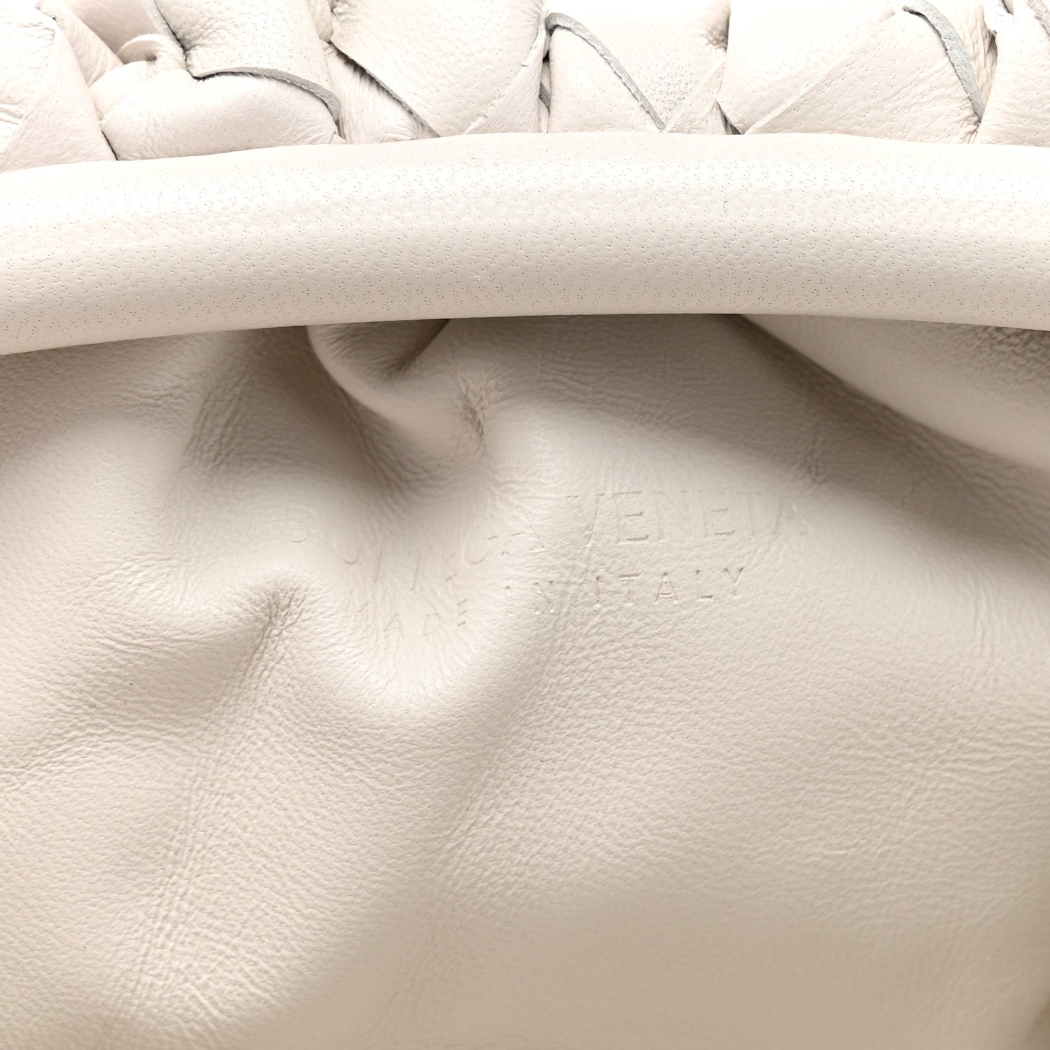 Bottega Veneta Nappa Intrecciato Teen Pouch Plaster 6 of 7