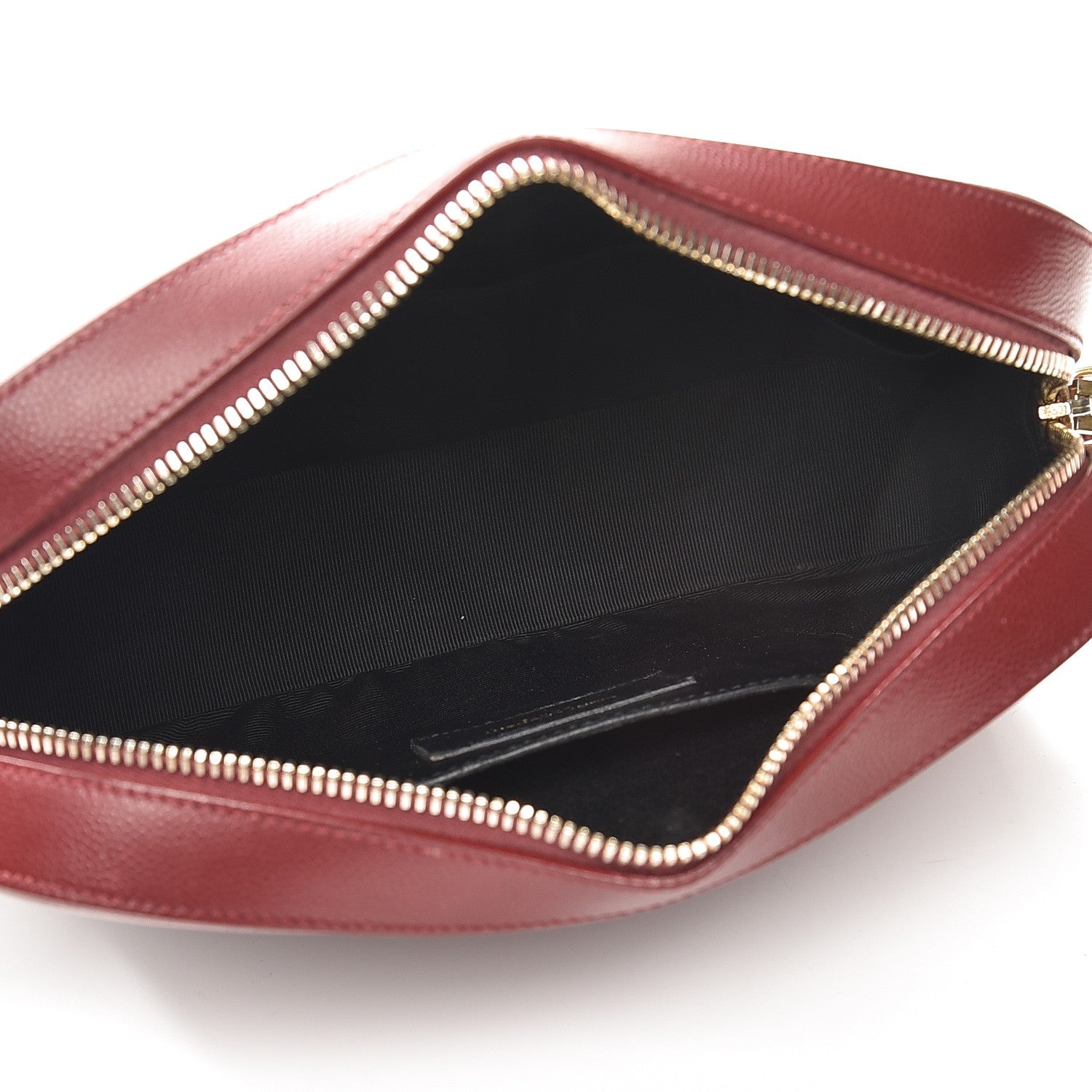 Saint Laurent Grain De Poudre Medium Classic Monogram Camera Bag Oxblood 5 of 9