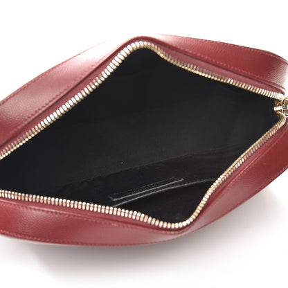 Saint Laurent Grain De Poudre Medium Classic Monogram Camera Bag Oxblood 5 of 9