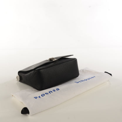 Proenza Schouler Pebbled Calfskin Small Courier Black 4 of 7