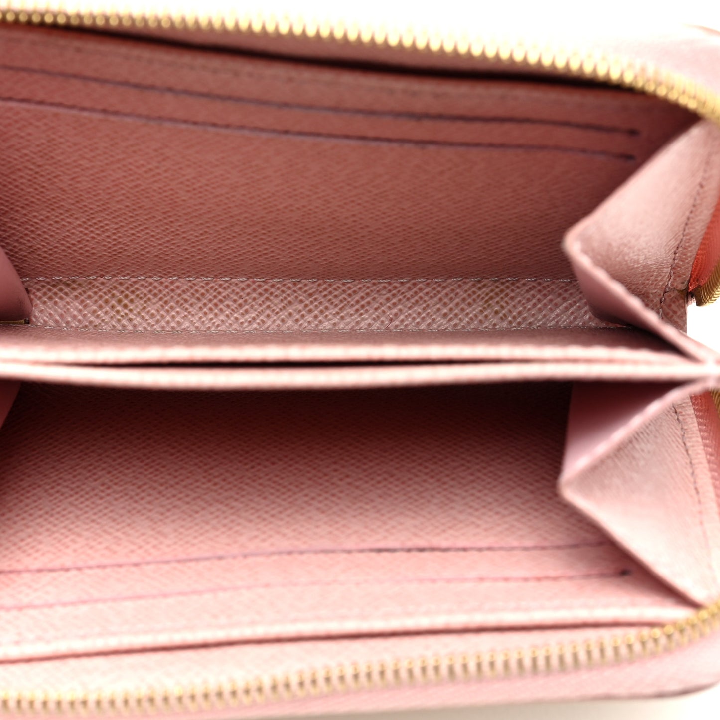 Damier Azur Zippy Coin Purse Rose Ballerine