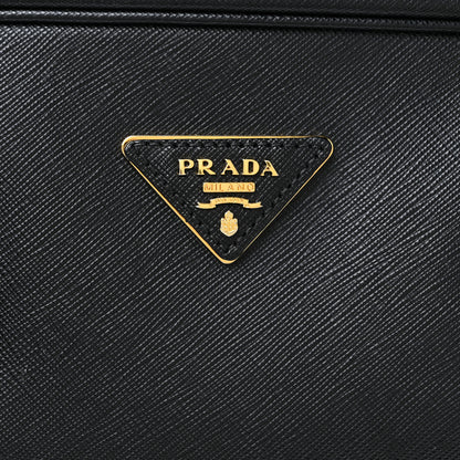 Prada Saffiano Lux Briefcase Black 7 of 14