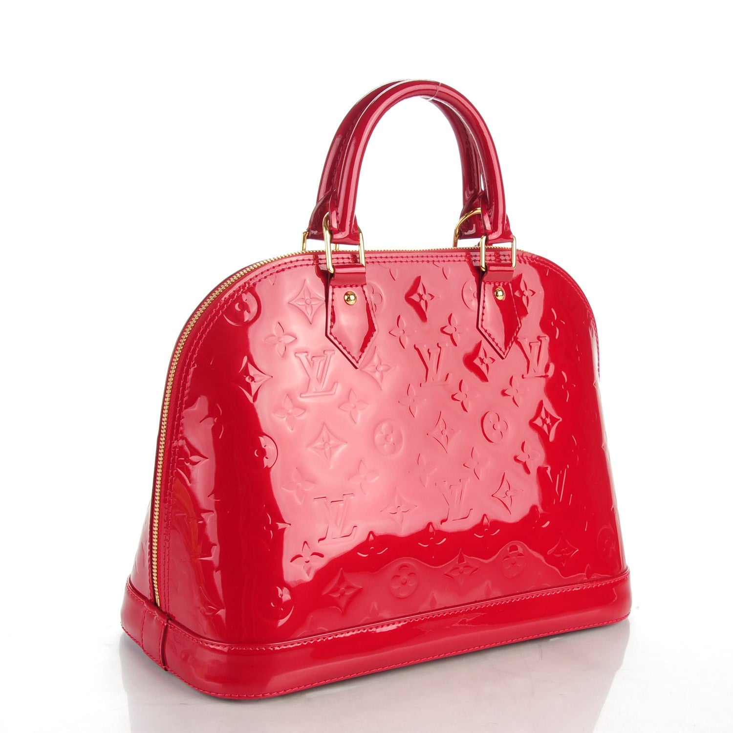 Louis Vuitton Vernis Alma PM Pomme D'Amour 3 of 7