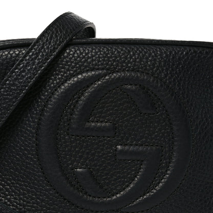 Gucci Pebbled Calfskin Small Soho Disco Bag Black 8 of 10