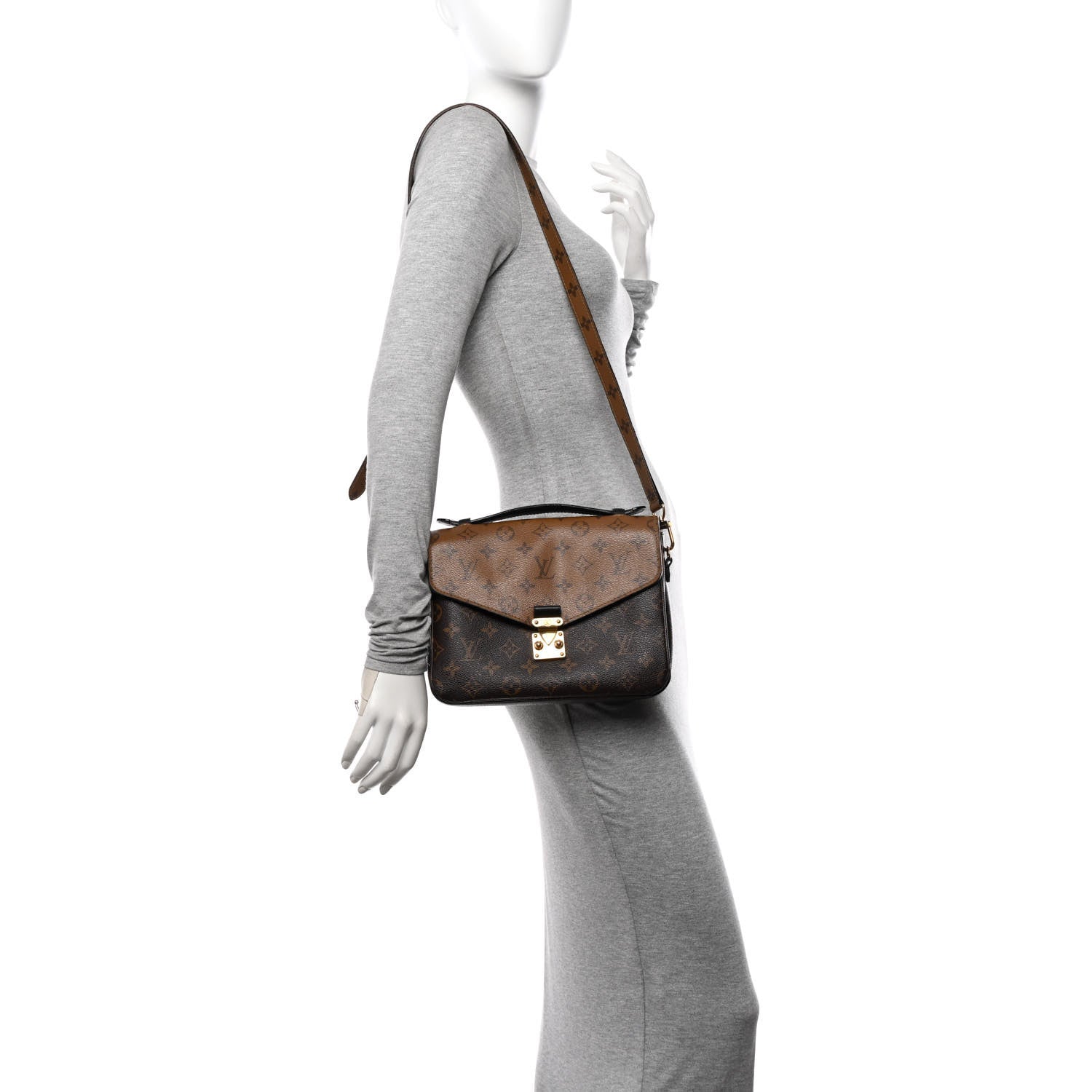 Louis Vuitton Reverse Monogram Pochette Metis 2 of 16