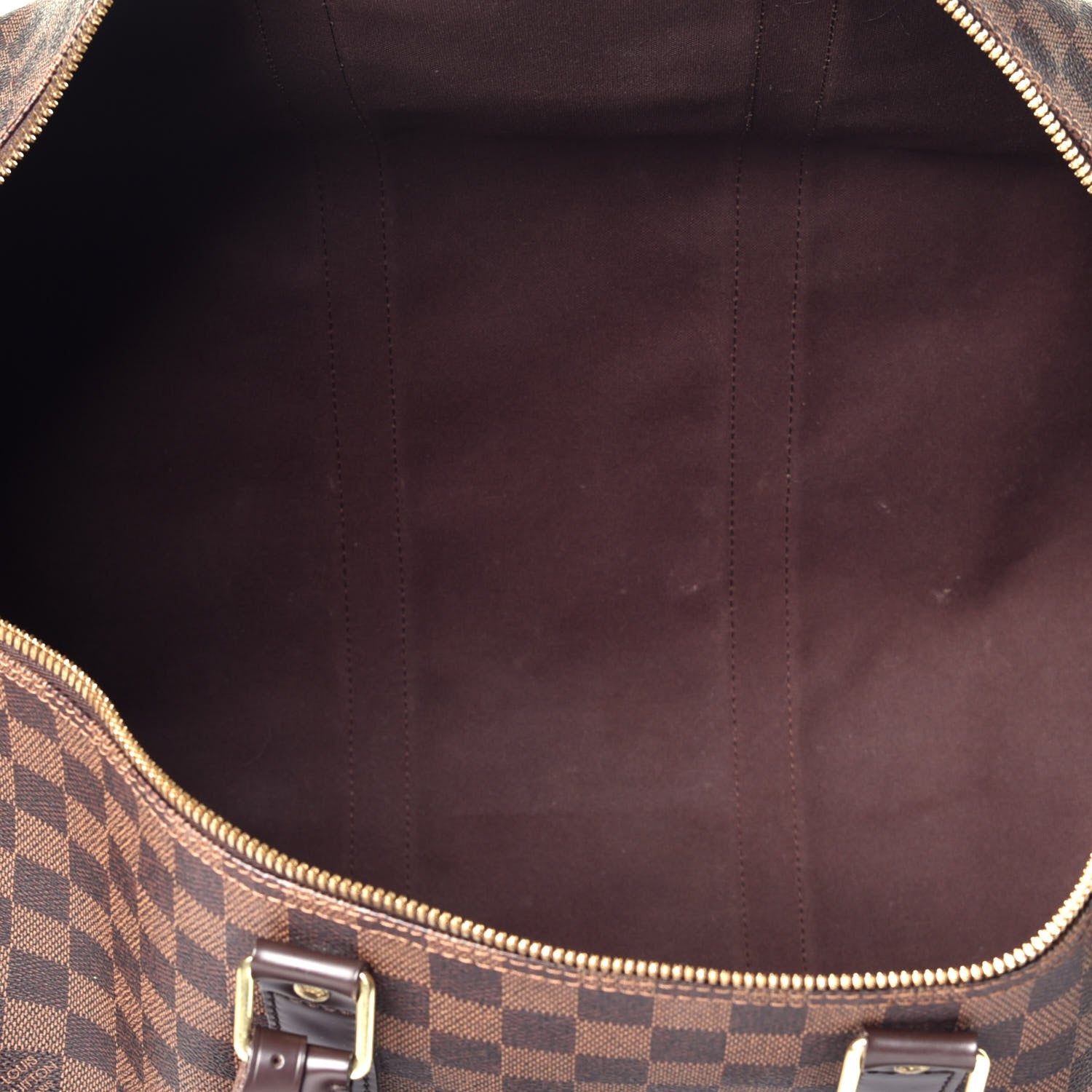 Louis Vuitton Damier Ebene Keepall Bandouliere 55 4 of 9
