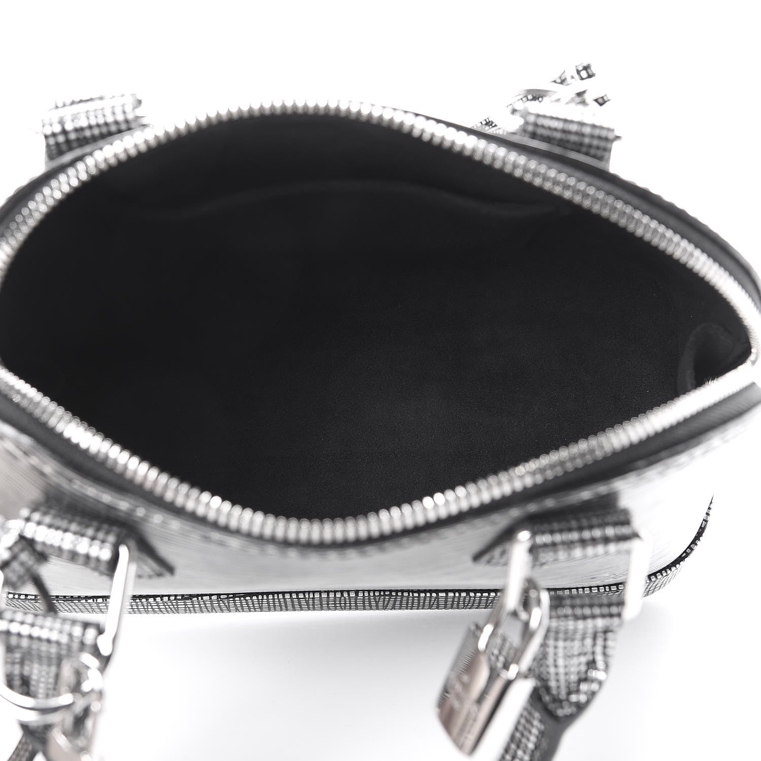 Louis Vuitton Epi Alma BB Platine 5 of 8