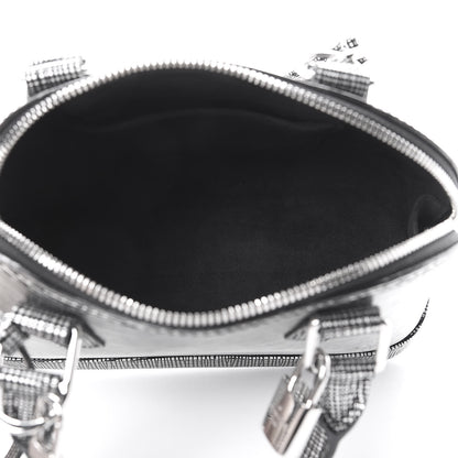 Louis Vuitton Epi Alma BB Platine 5 of 8