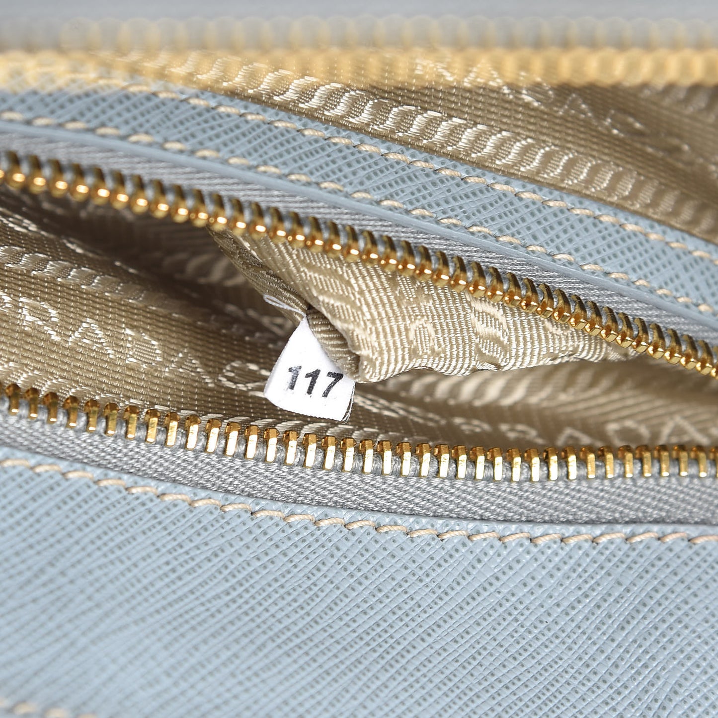 Saffiano Small Galleria Double Zip Tote Astrale