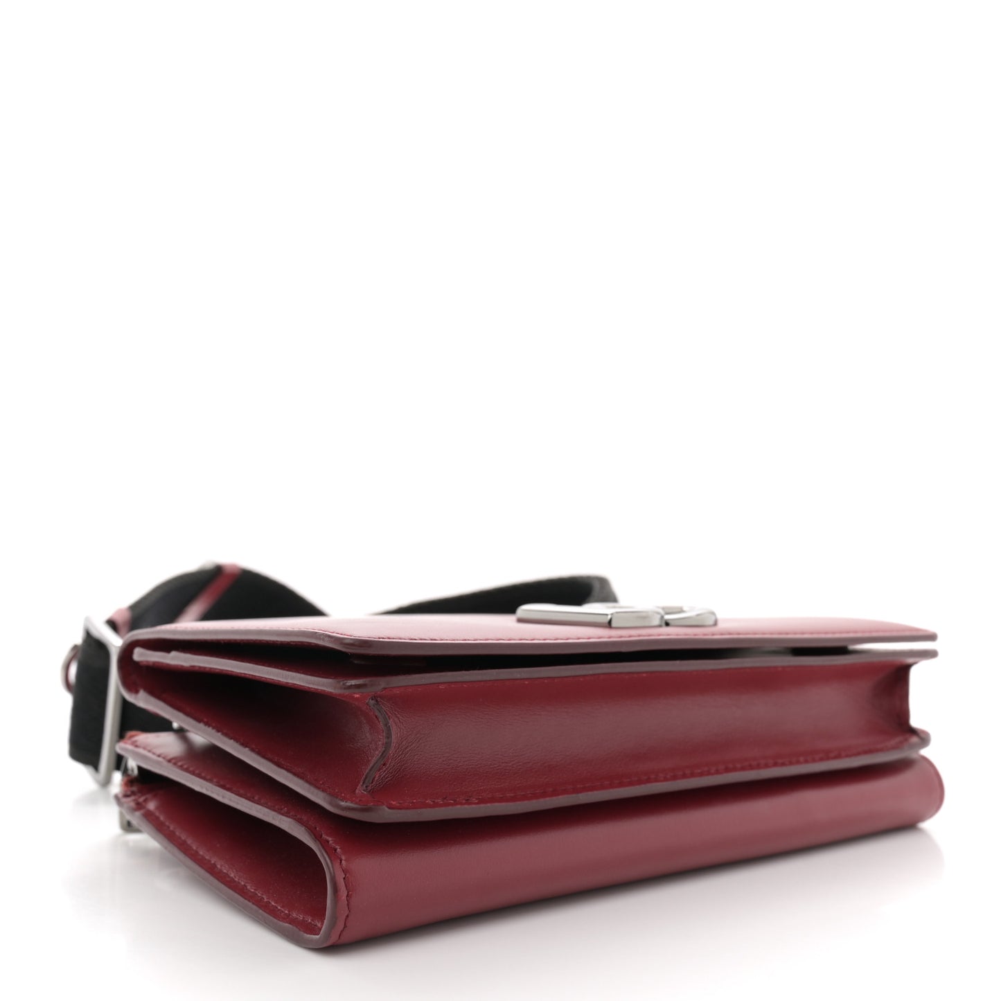 Calfskin Mini DG Convertible Bag Red