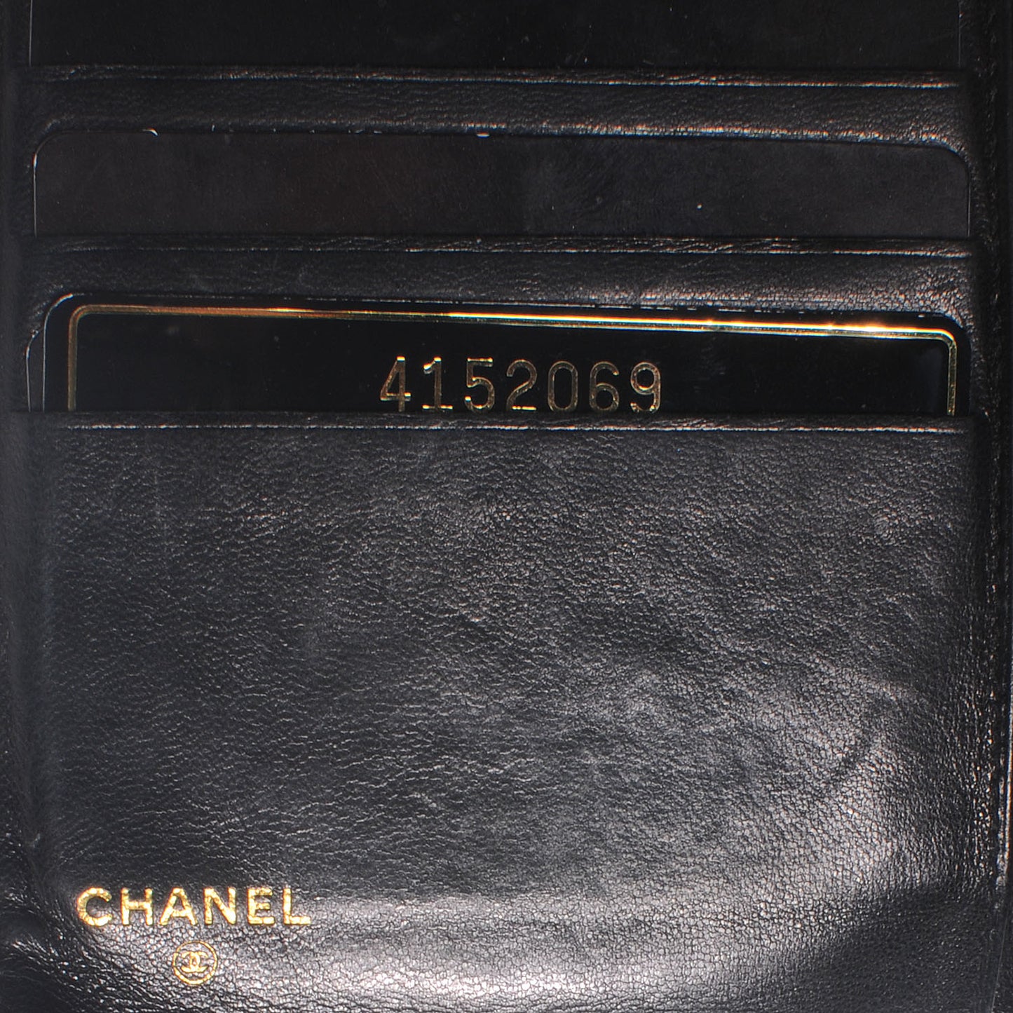 Caviar CC Wallet Clutch Black