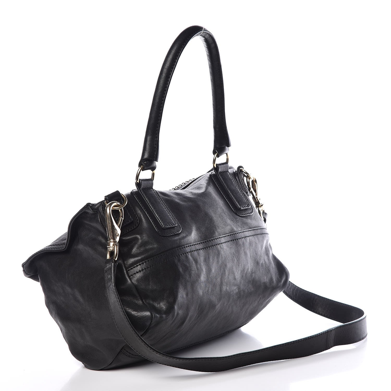 Givenchy Washed Lambskin Medium Studded Pandora Black 3 of 15