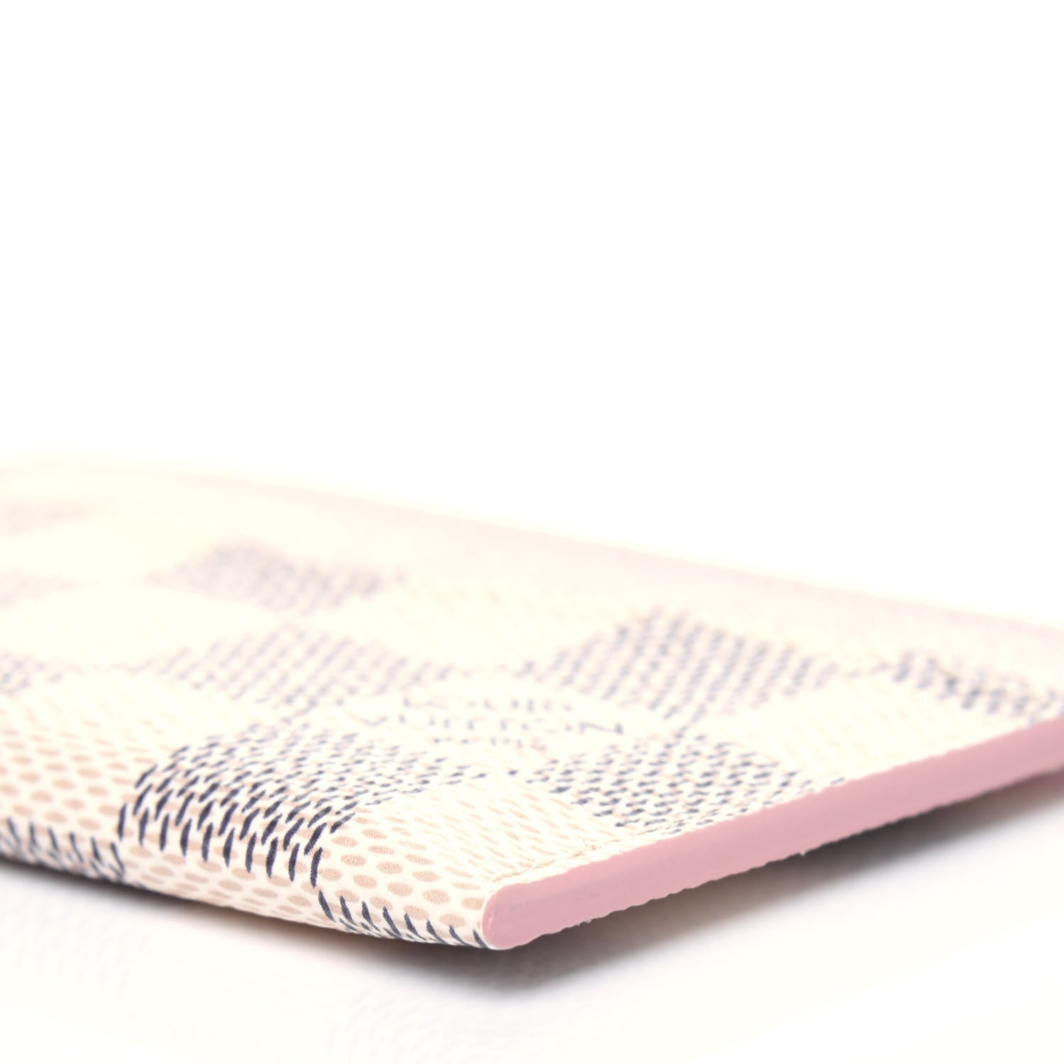 Louis Vuitton Damier Azur Daily Card Holder Rose Ballerine 9 of 10