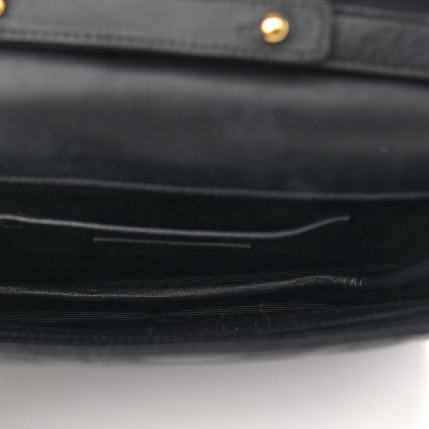 Calfskin Matelasse Chevron Medium Monogram Satchel Black
