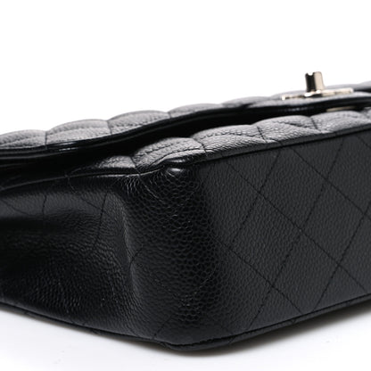 Chanel Caviar Quilted Medium Double Flap Black 9 of 11