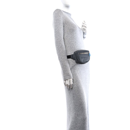 Burberry Econyl Logo Print Small Cannon Bum Bag Charcoal Grey 2 of 9