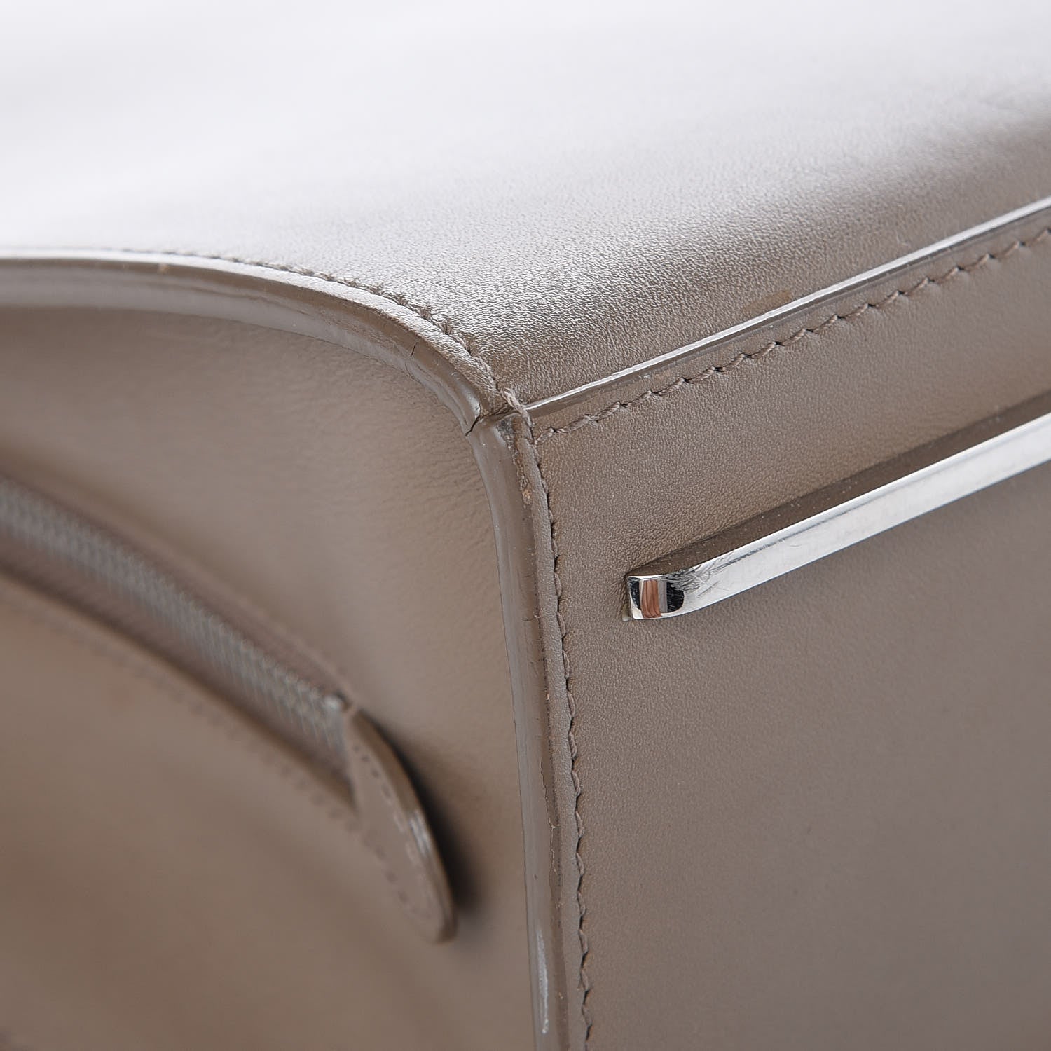 Balenciaga Veau Le Dix S New Cartable Briefcase Beige Safari 9 of 12