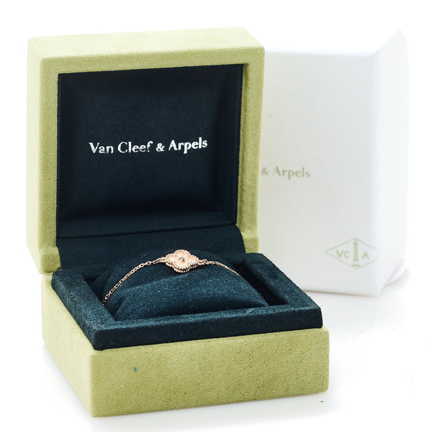 18K Rose Gold Sweet Alhambra Bracelet