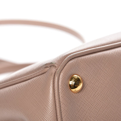 Prada Saffiano Medium Galleria Double Zip Tote Cammeo 12 of 14