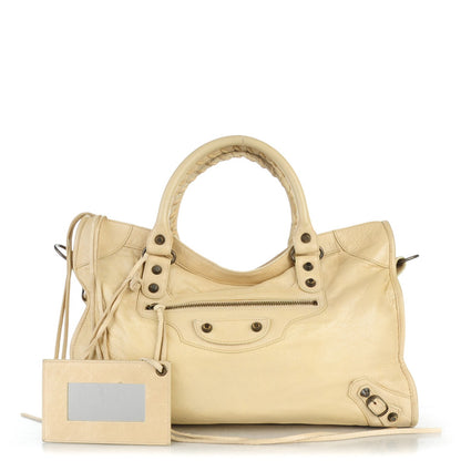Balenciaga Agneau Classic Hardware City Praline 1 of 7