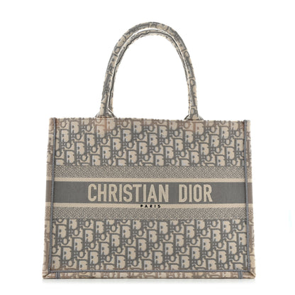 Christian Dior Oblique Medium Book Tote Grey 1 of 13
