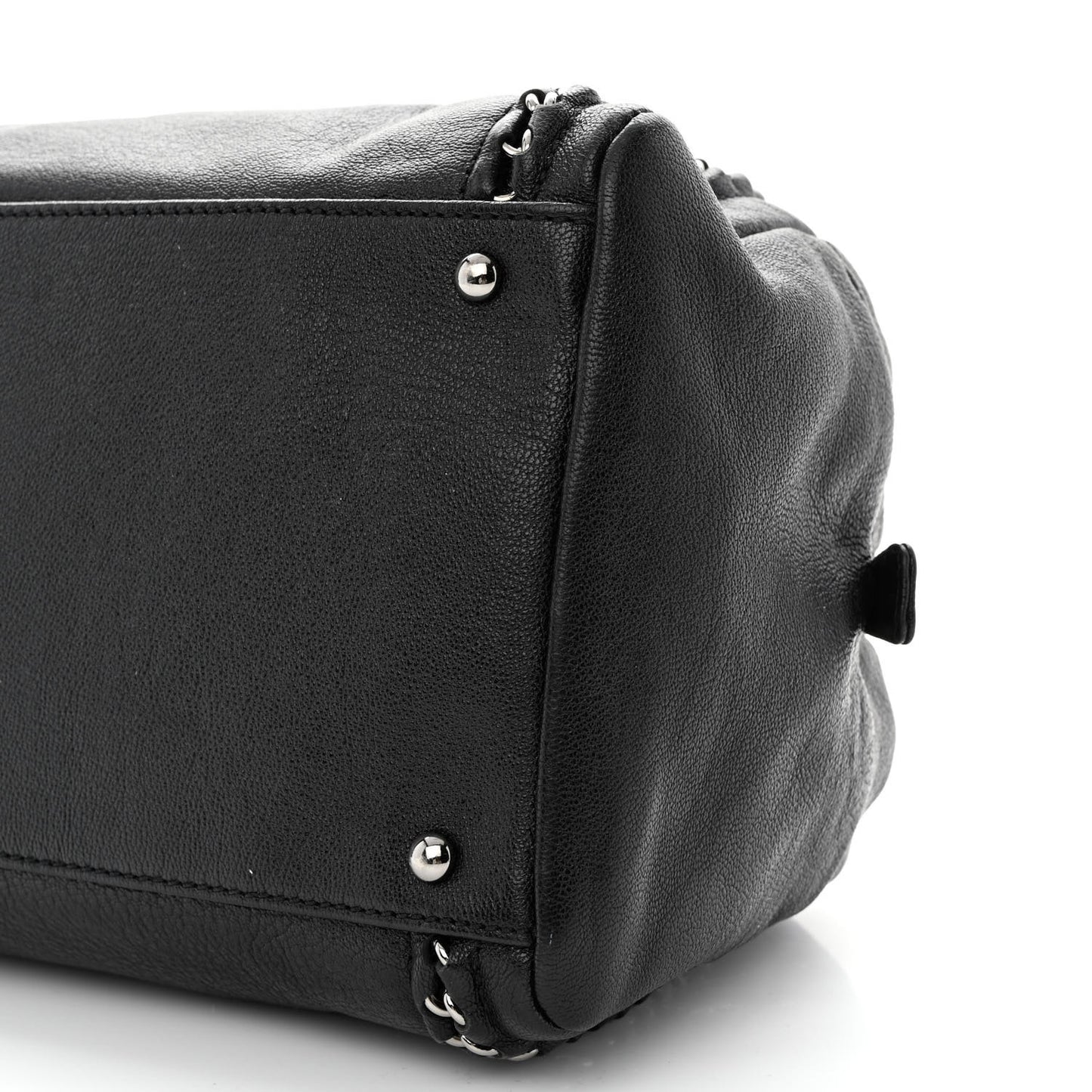 Smooth Calfskin Medium Luxe Ligne Bowler Black