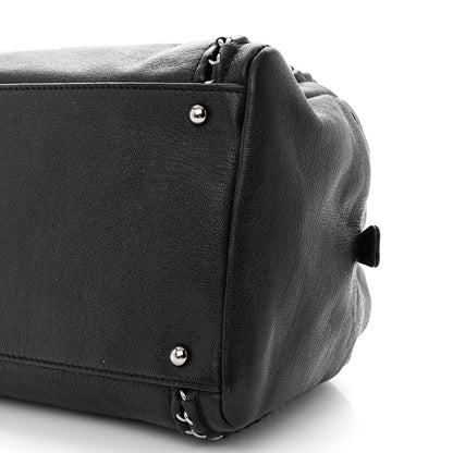 Chanel Smooth Calfskin Medium Luxe Ligne Bowler Black 10 of 10