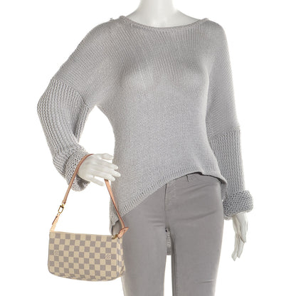 Louis Vuitton Damier Azur Pochette Accessories NM 2 of 7