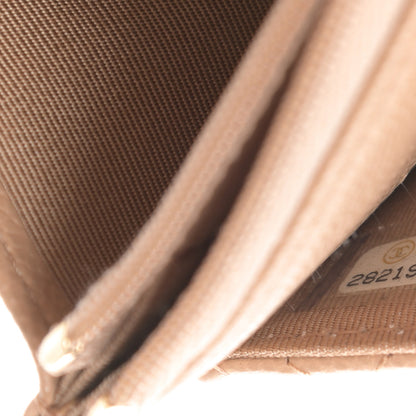 Chanel Caviar Quilted Wallet On Chain WOC Beige 8 of 12